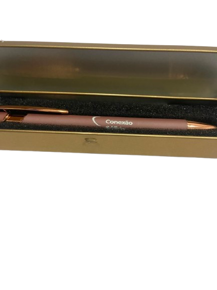 Caneta Metálica Personalizada com Estojo